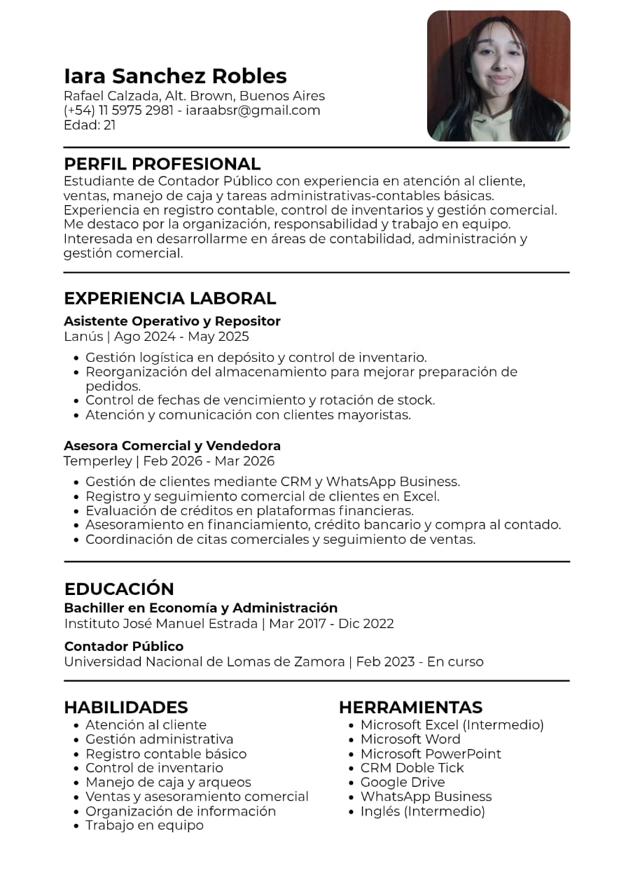 BUSCO TRABAJO ESTABLE SI SE PODRÍA DECIR